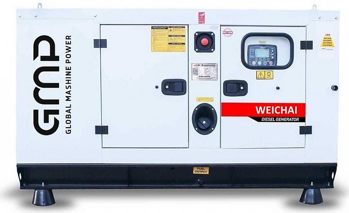 Дизельный генератор Weichai GMP 88WA в кожухе