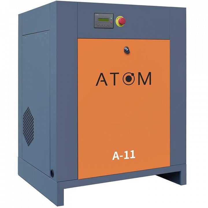 Винтовой компрессор ATOM А-11E 10