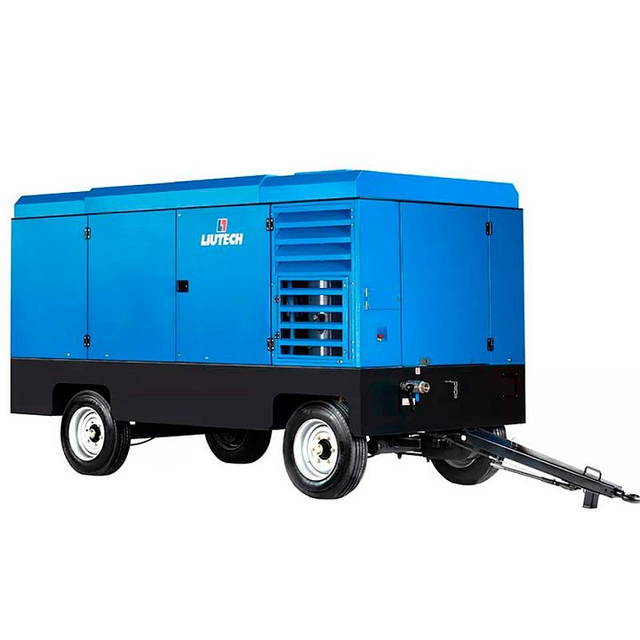 Дизельный компрессор LIUTECH LUY340-34 на шасси