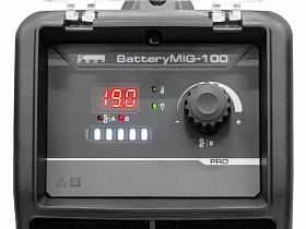 Полуавтомат аккумуляторный КЕДР BatteryMIG-100 PRO — фото 2