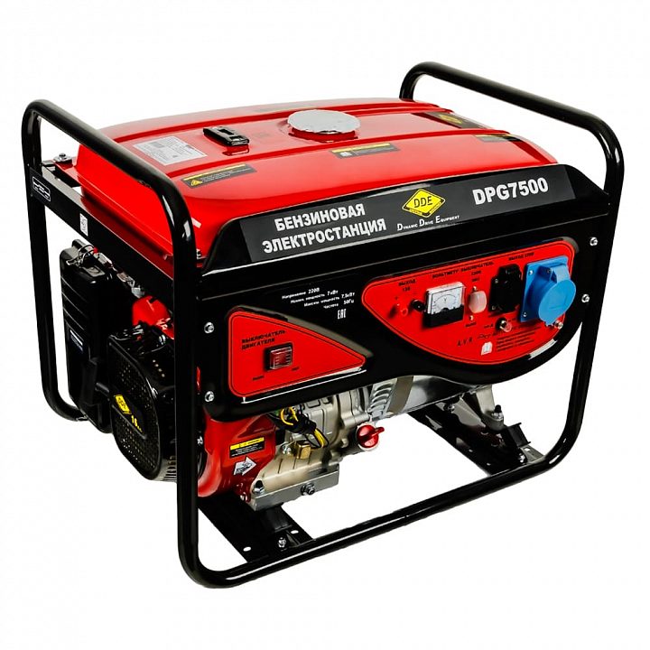 Бензиновый генератор DDE DPG7500