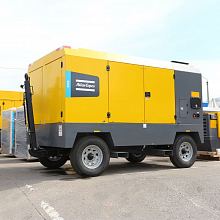 Дизельный компрессор Atlas Copco XAVS 1000 14 на шасси — фото 4