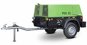Дизельный компрессор Dalgakiran PDP 33-7 (фикс с тормозом) — фото 2
