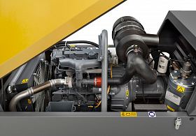 Дизельный компрессор Atlas Copco XAS 137 KD C2 на шасси — фото 6