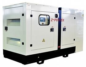 Дизельный генератор Z-Power ZP50P в кожухе — фото 1