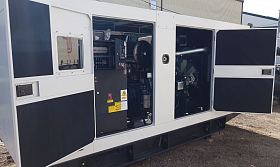 Дизельный генератор Doosan MGE 100-Т400 в кожухе — фото 10