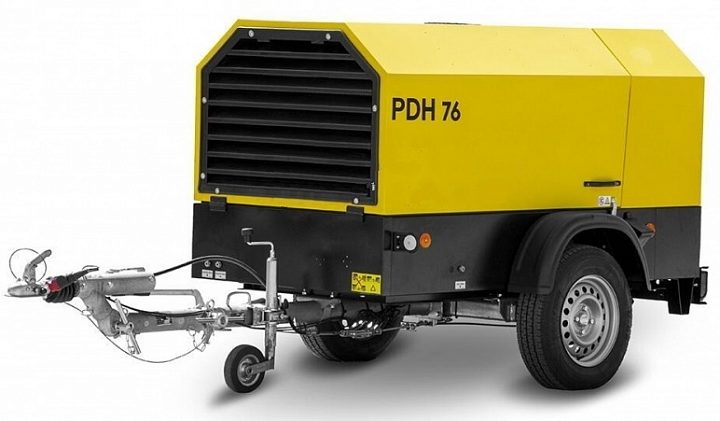 Дизельный компрессор Dalgakiran PDH 76-10 (регул без тормоза)