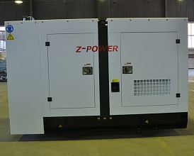 Дизельный генератор Z-Power ZP50P в кожухе — фото 2