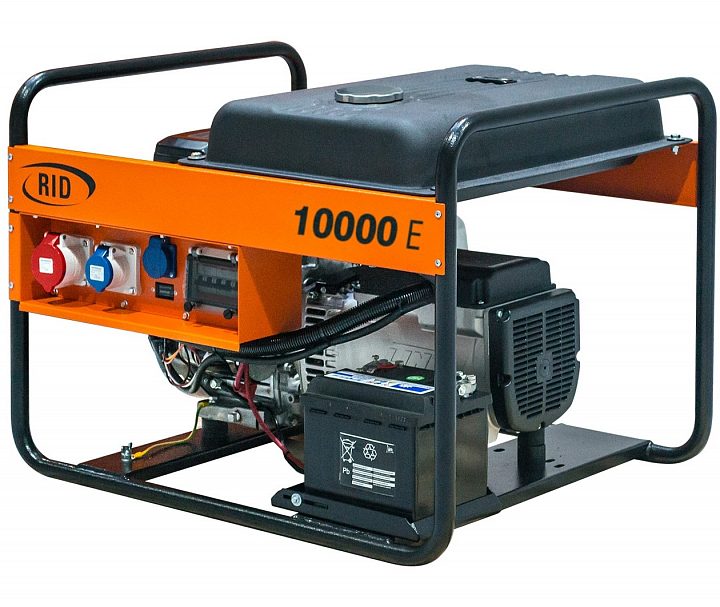 Бензиновый генератор RID RH 10000 E с АВР
