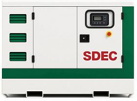 Дизельный генератор SDEC GMP 63SD в кожухе — фото 1