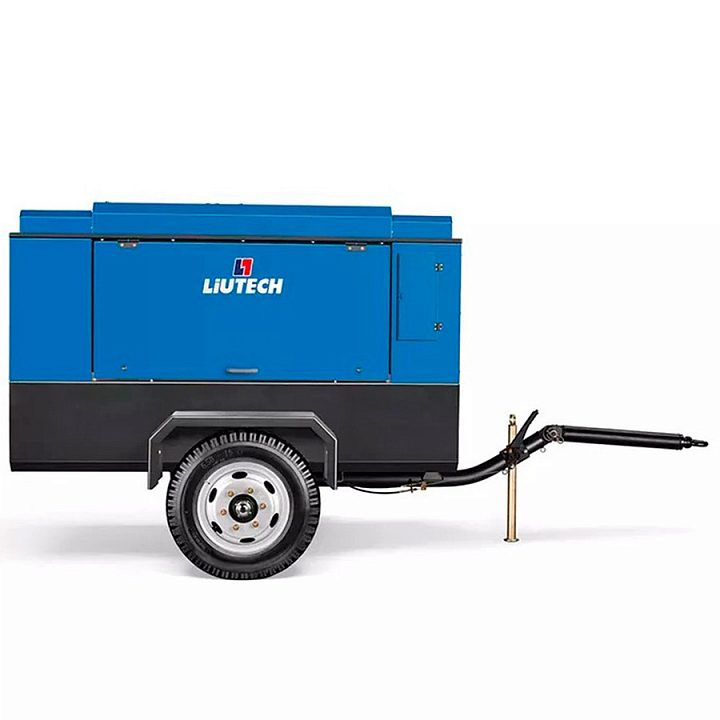 Дизельный компрессор LIUTECH LUY150-13A на шасси