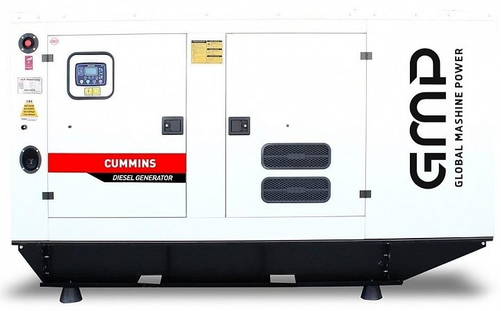 Дизельный генератор Cummins GMP 44CL в кожухе