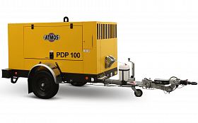 Дизельный компрессор Atmos PDP 100 регул с тормозом — фото 1