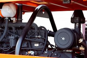 Дизельный компрессор ЗИФ ПВ-30/0,7 на шасси — фото 4