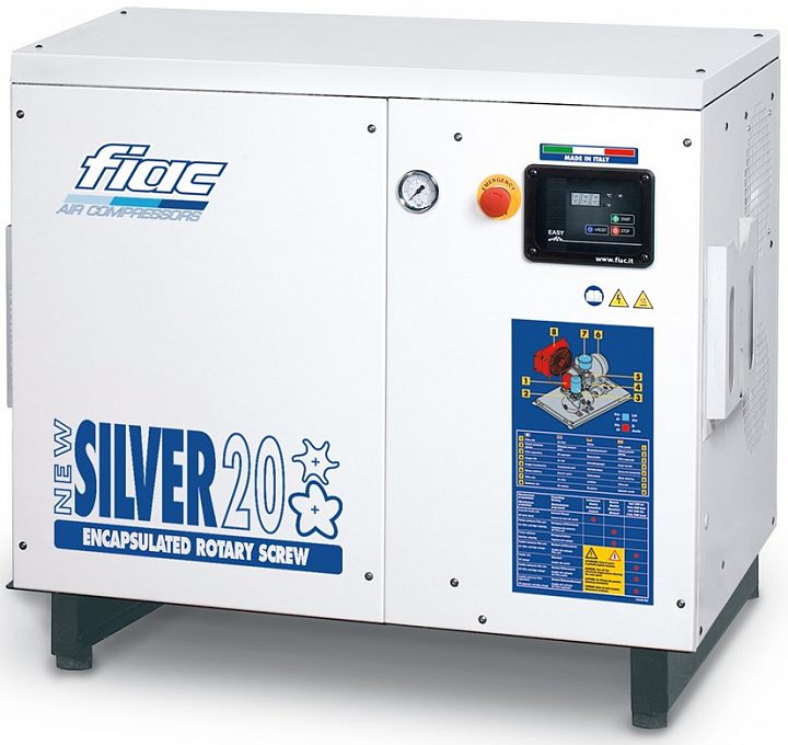 Винтовой компрессор Fiac NEW SILVER 20 SD 10