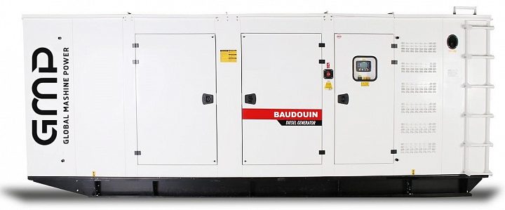 Дизельный генератор Baudouin GMP 1500BM в кожухе