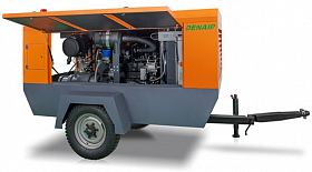 Дизельный компрессор Denair DACY-23/8 (на шасси) — фото 3