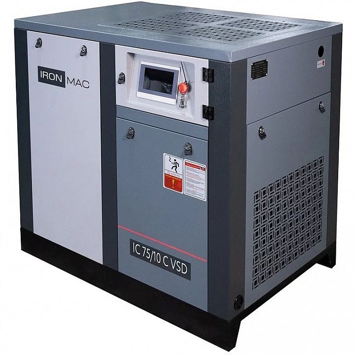 Винтовой компрессор IRONMAC IC 75/10 C VSD (IP 23)