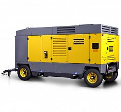 Дизельный компрессор Atlas Copco XRYS 527 CD на шасси — фото 1
