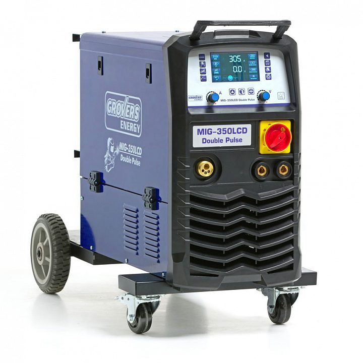 Сварочный полуавтомат GROVERS MIG-350 LCD Double Pulse ENERGY
