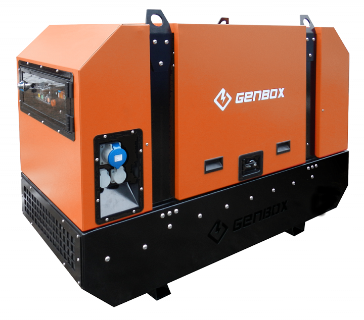 Дизельный генератор GENBOX KBT16T-S с АВР