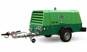 Дизельный компрессор Atmos PDP 95 7 регул с тормозом — фото 3