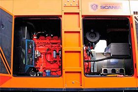 Дизельный генератор Scania GMP 358S в кожухе — фото 4