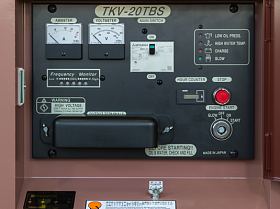 Дизельный генератор Toyo TKV-20TBS с АВР — фото 23