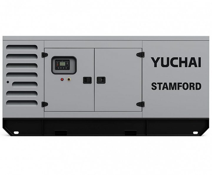 Дизельный генератор Yuchai GMP AY619 в кожухе