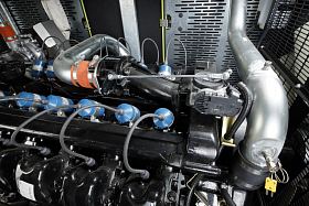 Газовый генератор Pramac GGW130G в кожухе — фото 10