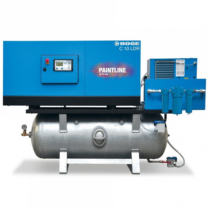 Винтовой компрессор Boge C 10 LDR Paintline 8
