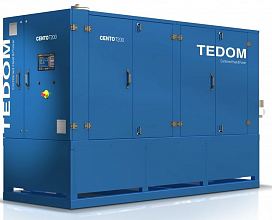 Газовый генератор Tedom Cento T160 в кожухе — фото 1
