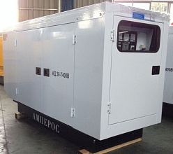 Дизельный генератор АМПЕРОС АД 24-Т400 в кожухе — фото 3
